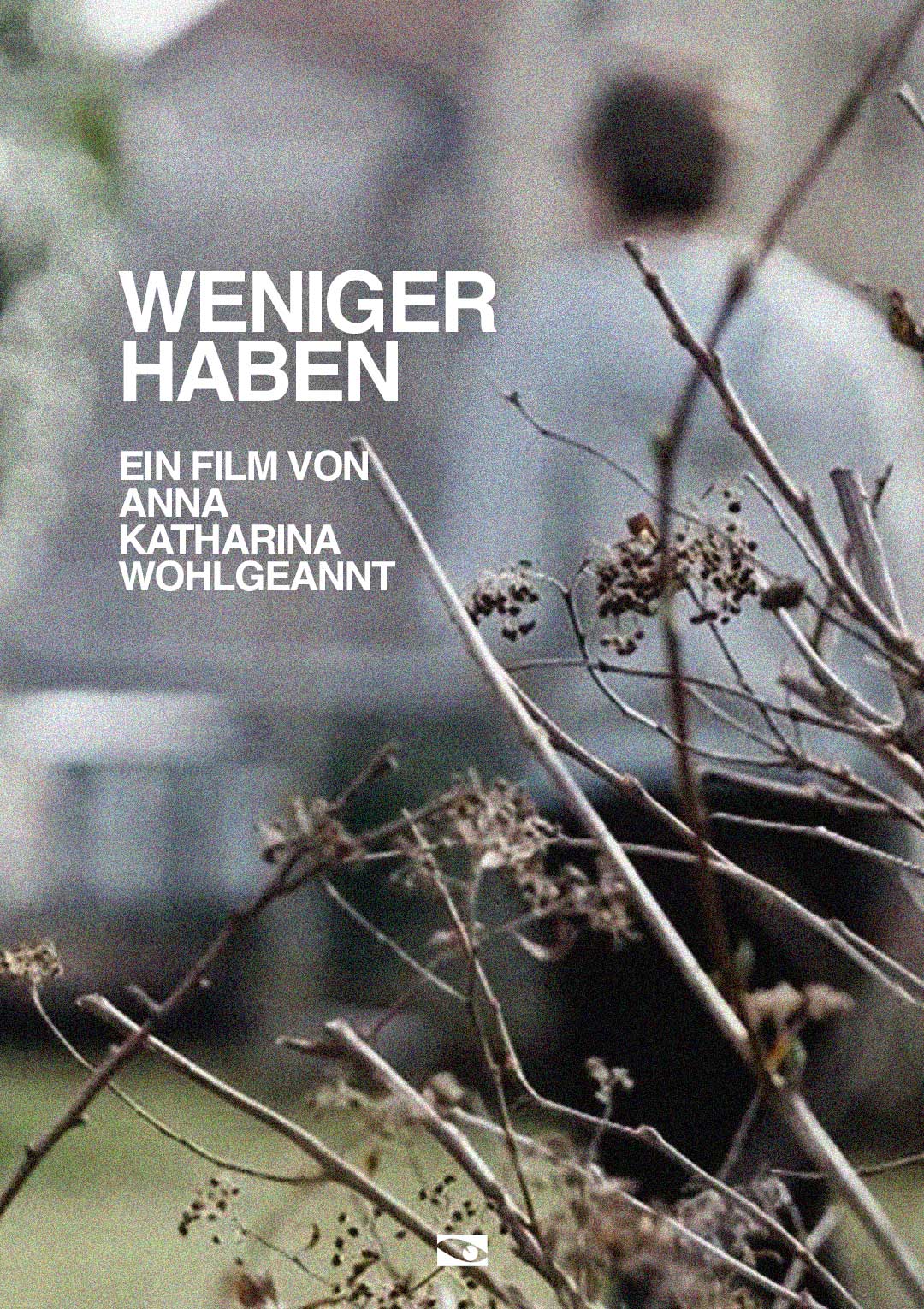 weniger-haben-poster